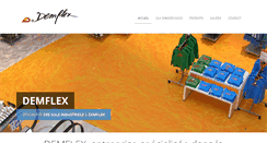 Desktop Screenshot of demflex.com